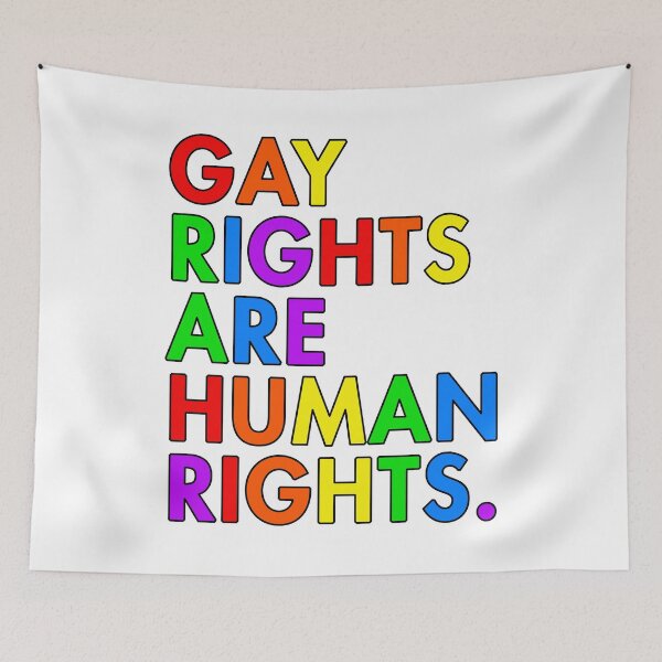 Item preview, GAY RIGHTS ARE HUMAN RIGHTS designed and sold by Thelittlelord.