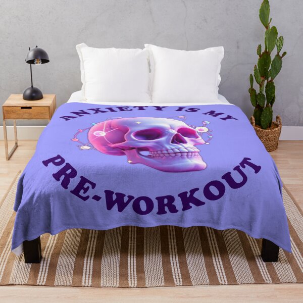 Item preview, Anxiety Is My Pre-Workout designed and sold by callieb2k.