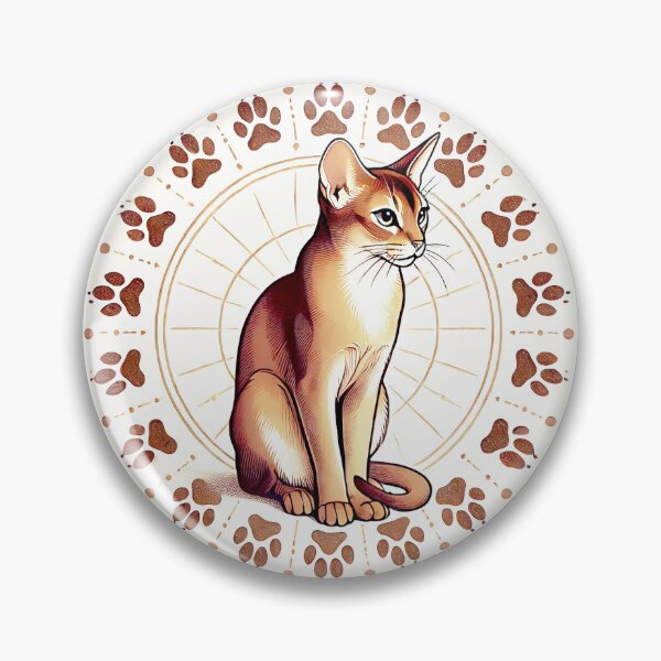 Item preview, Abyssinian Cat Art designed and sold by Santonix.