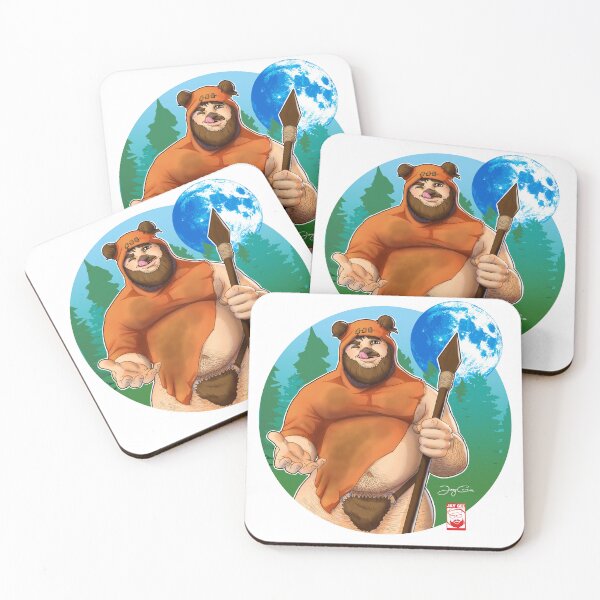 Item preview, Ewobear – Cute, Cuddly, and Ready for Battle designed and sold by JoeyGeeArt.
