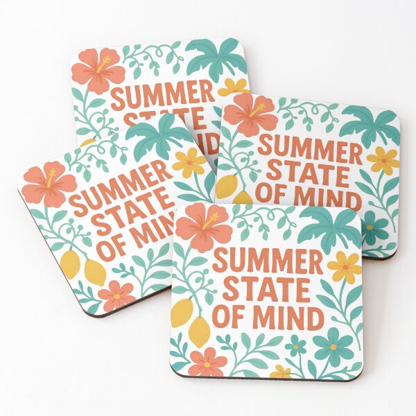 Item preview, Summer State of Mind | Bright and Breezy Seasonal Vibes | Relaxed Beach and Sunshine Mood | Warm Sunny Escape Illustration | Carefree Summer Lifestyle Art designed and sold by PaintedPixels01.