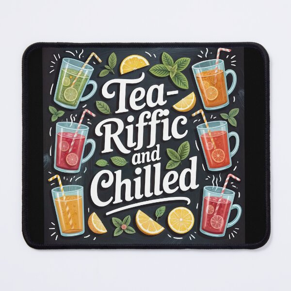 Item preview, Tea-Riffic and Chilled: Colorful Iced Tea Delight designed and sold by ForeverPrintsOK.