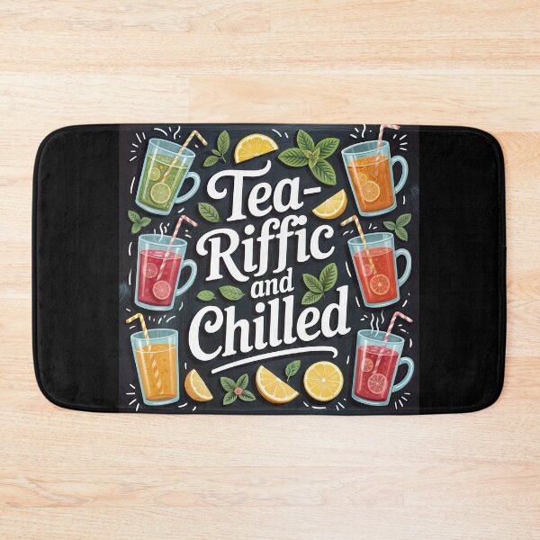 Item preview, Tea-Riffic and Chilled: Colorful Iced Tea Delight designed and sold by ForeverPrintsOK.