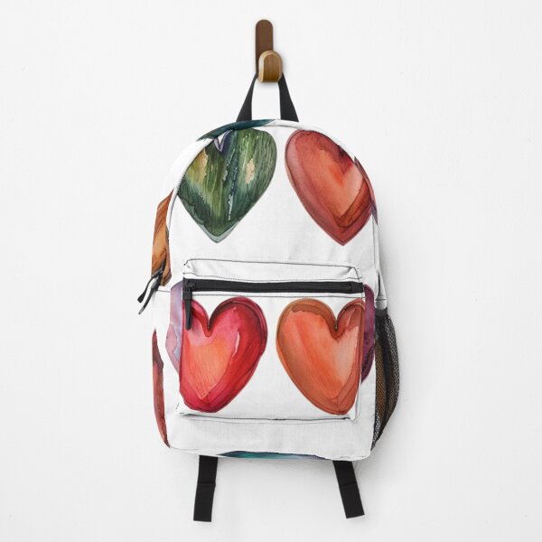 Item preview, Watercolor Hearts - A Rainbow of Love and Emotions designed and sold by SagasArt.
