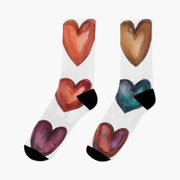 Artikelvorschau, Aquarellherzen – Ein Regenbogen aus Liebe und Emotionen entworfen und verkauft von SagasArt.