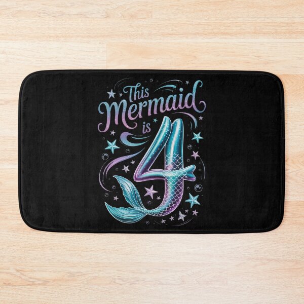 Item preview, 4 th birthday mermaid  designed and sold by jkrphoto.