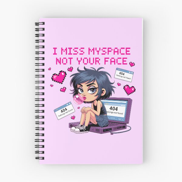 Item preview, Emo My Space Girl 404 Feelings 2000s Culture designed and sold by Amanda's Factory.