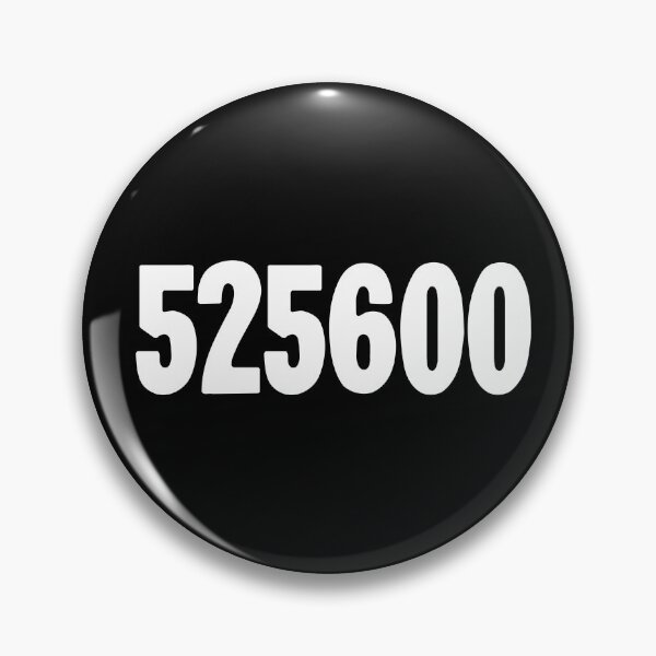 Item preview, 525600 (Minutes In A Year) designed and sold by Good-Looking Corpse.