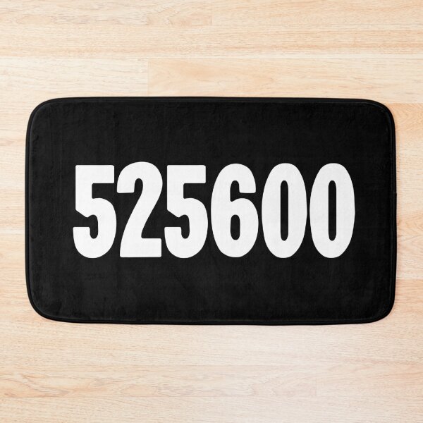 Item preview, 525600 (Minutes In A Year) designed and sold by Good-Looking Corpse.