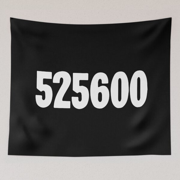 Item preview, 525600 (Minutes In A Year) designed and sold by Good-Looking Corpse.