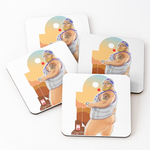 Item preview, R2Bear2 – Beep Boop and Bear Hugs designed and sold by JoeyGeeArt.
