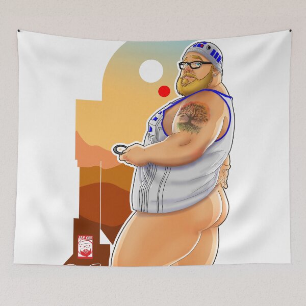 Item preview, R2Bear2 – Beep Boop and Bear Hugs designed and sold by JoeyGeeArt.