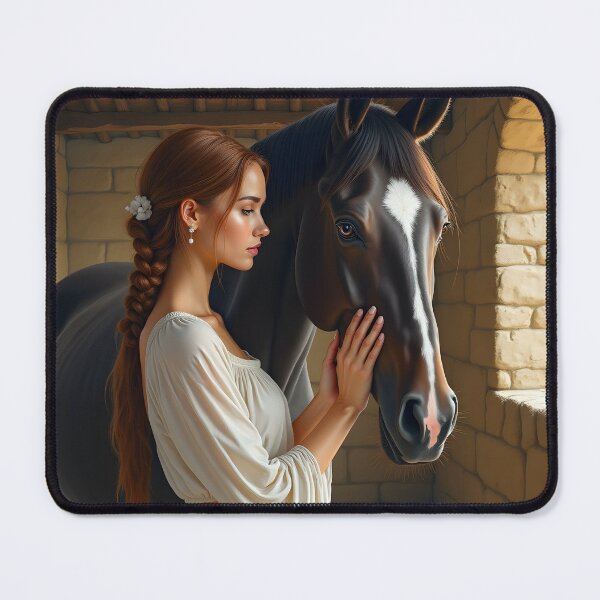 Item preview, Where Heart Meets Hoof—Unbreakable Bonds; Whispers of Trust designed and sold by Creative-RE.
