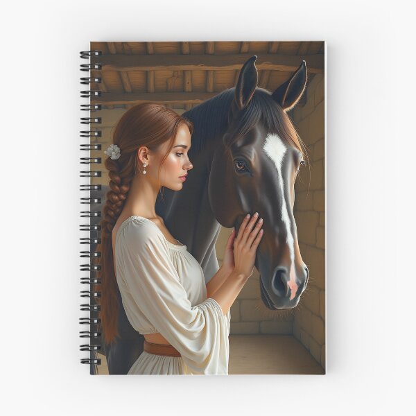 Item preview, Where Heart Meets Hoof—Unbreakable Bonds; Whispers of Trust designed and sold by Creative-RE.