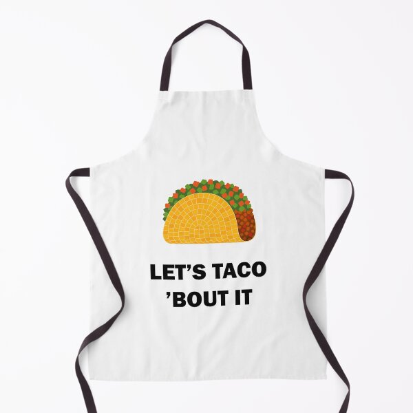 Item preview, Funny Taco With Text LET’S TACO ’BOUT IT designed and sold by station-one.
