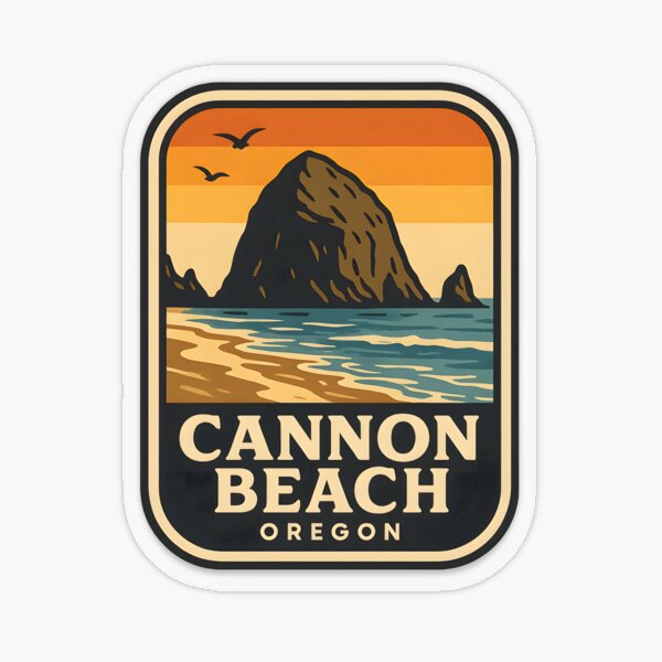 Item preview, Cannon Beach designed and sold by J² Sticker Co.