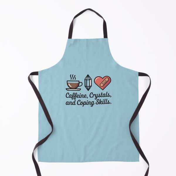 Item preview, Caffeine, Crystals, And Coping Skills designed and sold by CrypticHMystic.