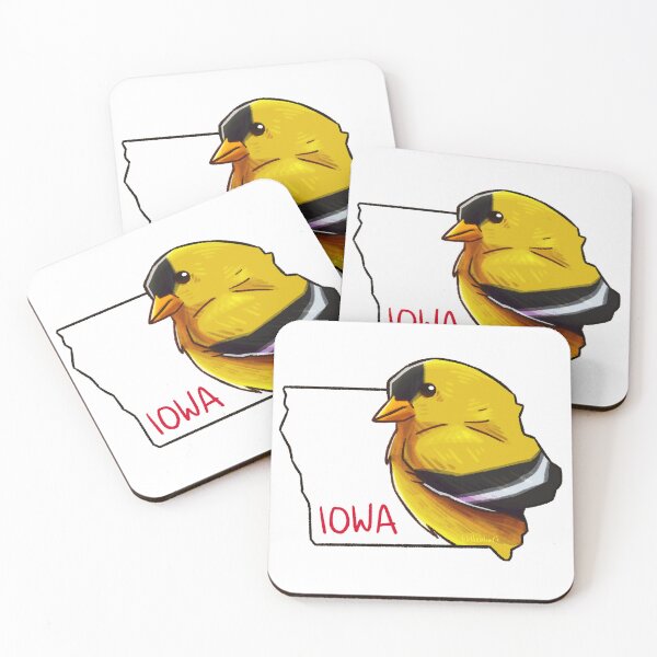 Item preview, Iowa State Bird - American Goldfinch designed and sold by littlealiart.