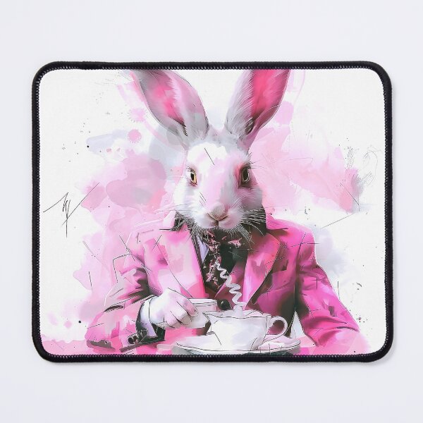 Item preview, Abstract Bunny Rabbit  designed and sold by ArtbyJustis.