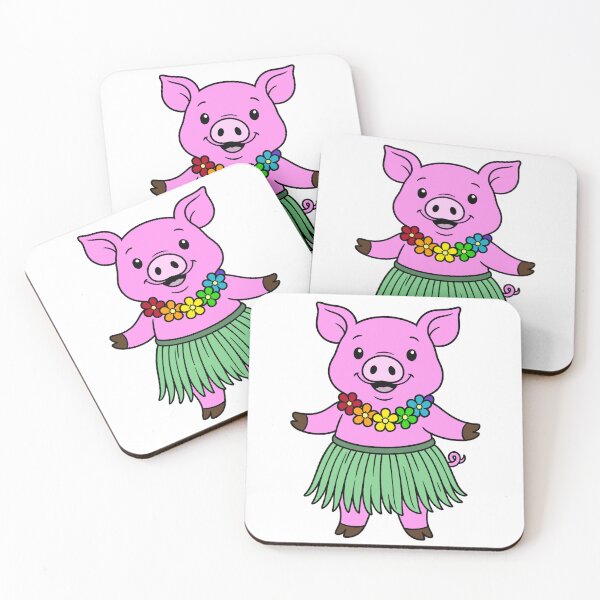 Item preview, Luau Piggy - Rainbow designed and sold by AngelMiette.