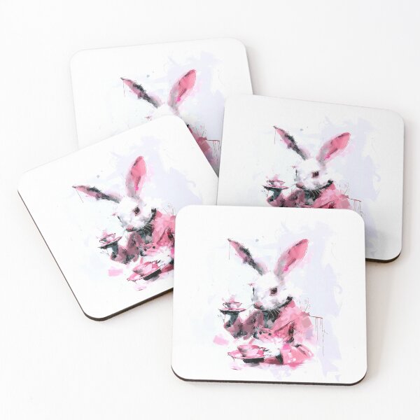 Item preview, Abstract Bunny Rabbit  designed and sold by ArtbyJustis.