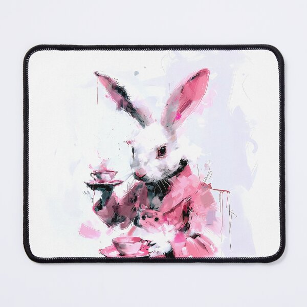 Item preview, Abstract Bunny Rabbit  designed and sold by ArtbyJustis.