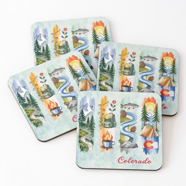 Item preview, Colorado Brushstrokes designed and sold by Eclectic Monkey.