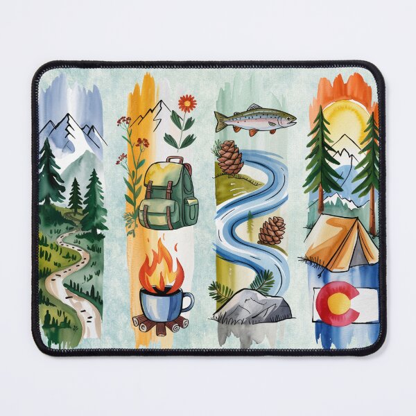 Item preview, Colorado Brushstrokes designed and sold by Eclectic Monkey.