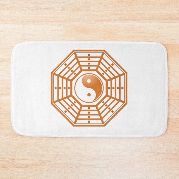 Item preview, Bagua mirror with Yin Yang orange  designed and sold by Lucky 777.
