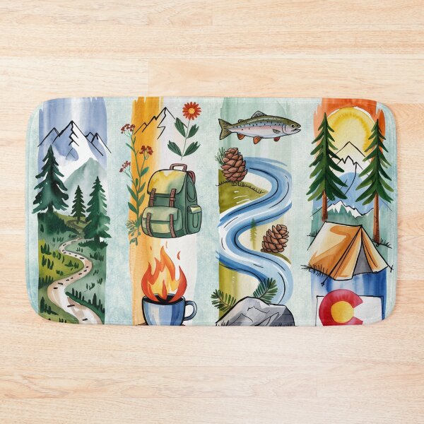 Item preview, Colorado Brushstrokes designed and sold by Eclectic Monkey.