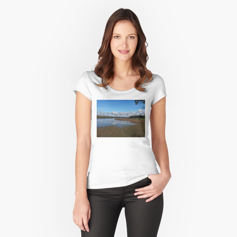 Item preview, Fitted Scoop T-Shirt designed and sold by bywhacky.