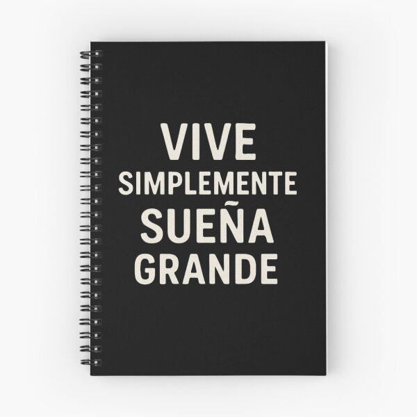 Item preview, Vive simplemente sueña a lo grande designed and sold by ColorSapiens.