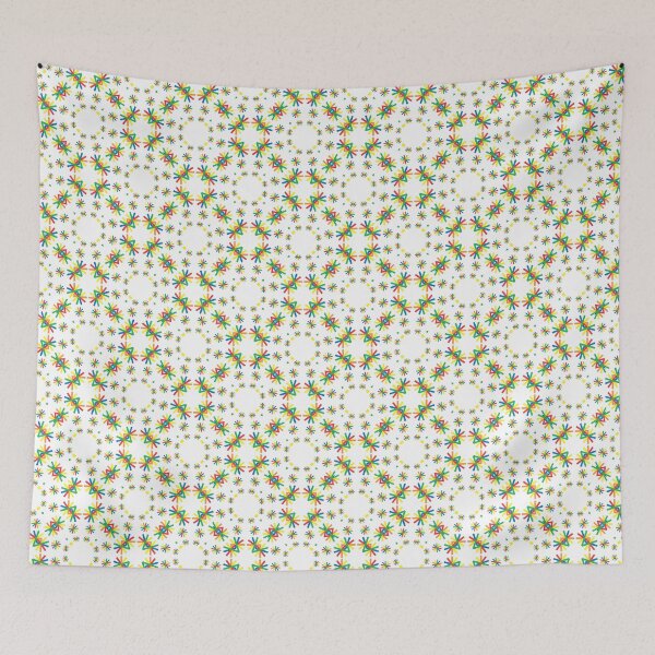 Item preview, holiday event minimal happy seamless colorful repeat pattern designed and sold by Abrahamjrnd.