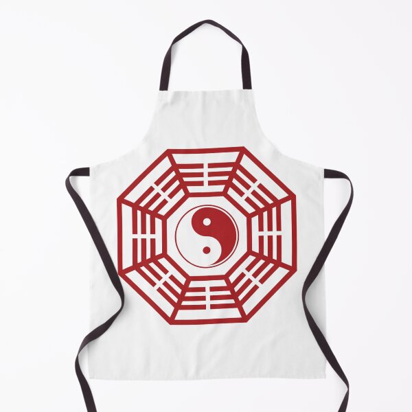 Item preview, Bagua mirror with Yin Yang red designed and sold by Lucky 777.