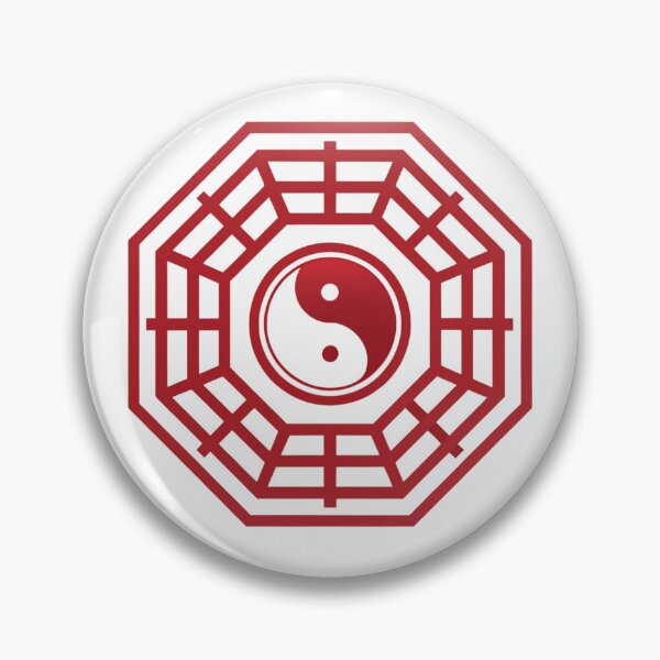 Item preview, Bagua mirror with Yin Yang red designed and sold by Lucky 777.