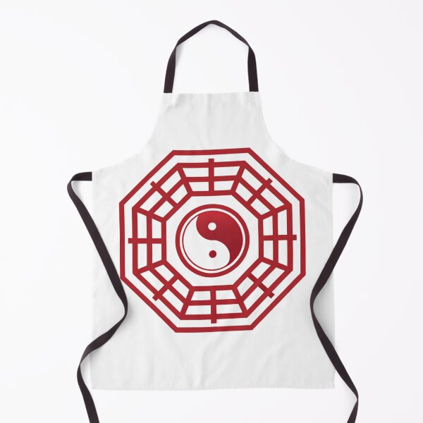 Item preview, Bagua mirror with Yin Yang red designed and sold by Lucky 777.