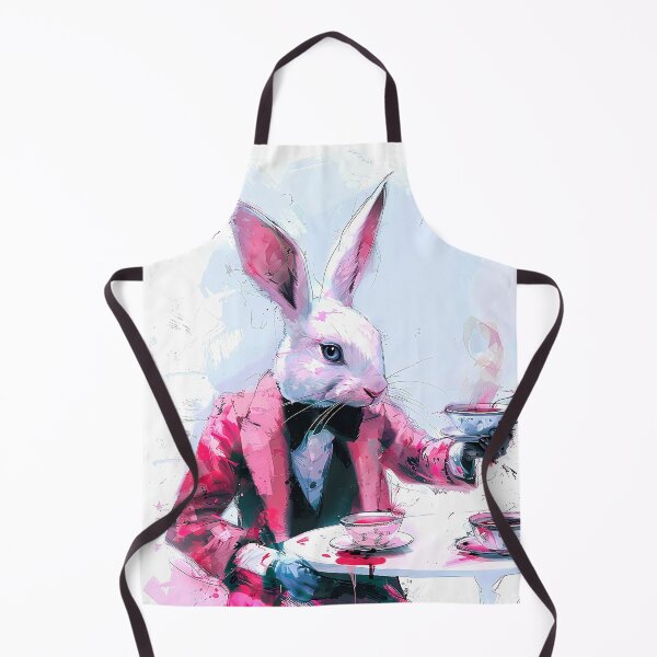 Item preview, Whimsical Abstract Bunny Rabbit designed and sold by ArtbyJustis.