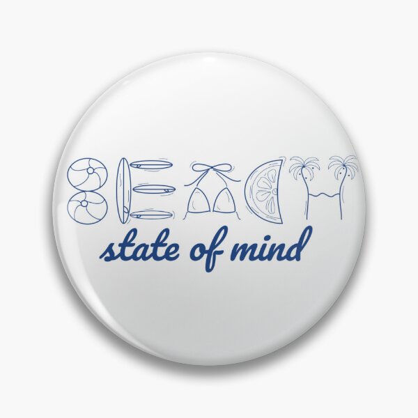 Item preview, beach state of mind  designed and sold by nine42-designs.