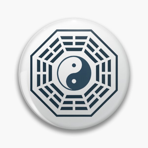 Item preview, Bagua mirror with Yin Yang blue designed and sold by Lucky 777.