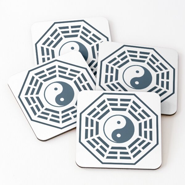 Item preview, Bagua mirror with Yin Yang blue designed and sold by Lucky 777.