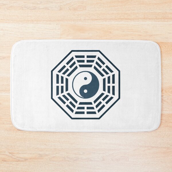 Item preview, Bagua mirror with Yin Yang blue designed and sold by Lucky 777.