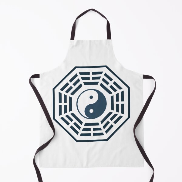 Item preview, Bagua mirror with Yin Yang blue designed and sold by Lucky 777.