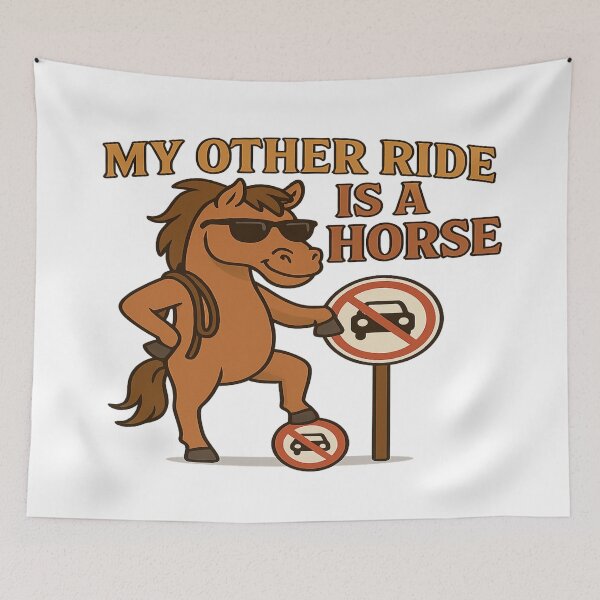 Item preview, My Other Ride Is a Horse – Mackinac Island Vintage Vibes  designed and sold by Globalcitytees.