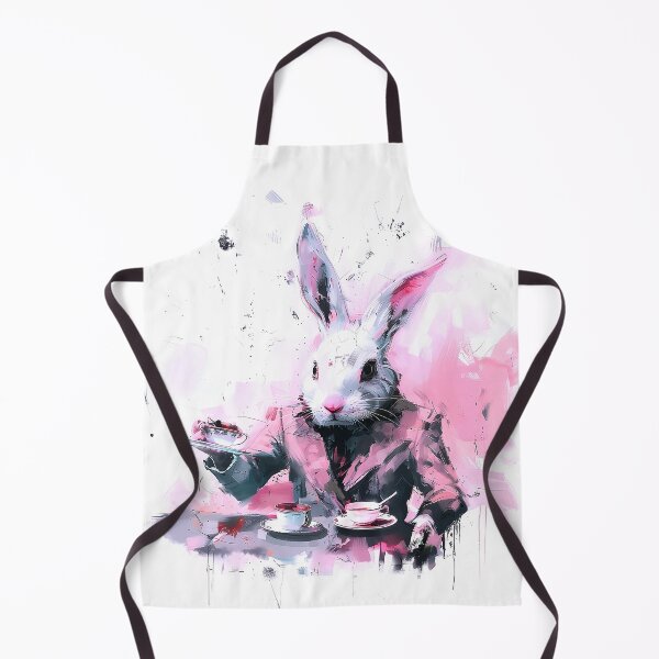 Item preview, Whimsical Abstract Bunny Rabbit designed and sold by ArtbyJustis.