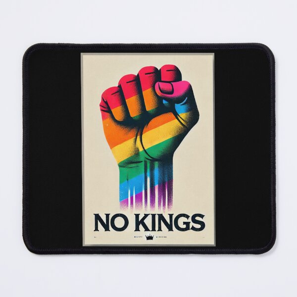Item preview, no kings no oligarchs designed and sold by TEEJAMBOREE.