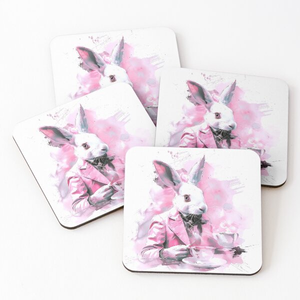 Item preview, Whimsical Abstract Bunny Rabbit designed and sold by ArtbyJustis.