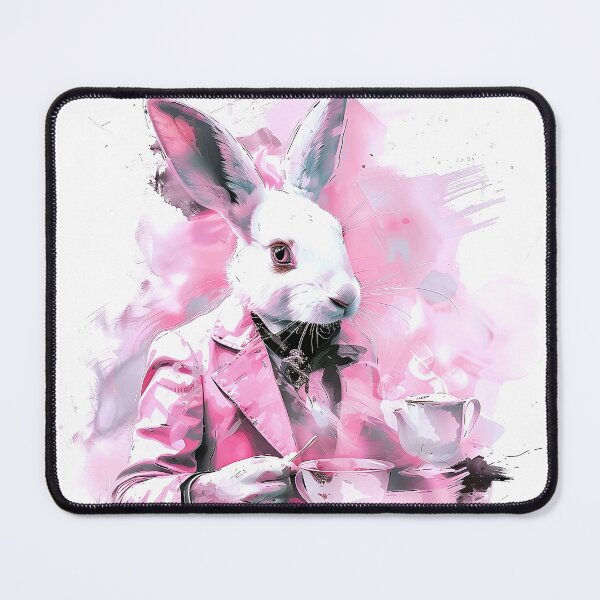 Item preview, Whimsical Abstract Bunny Rabbit designed and sold by ArtbyJustis.