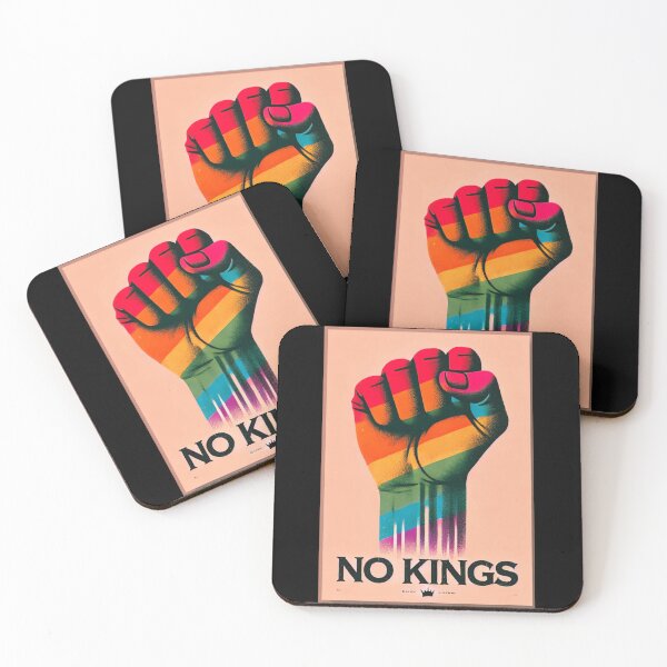 Item preview, no kings no oligarchs designed and sold by TEEJAMBOREE.