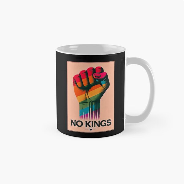 Item preview, no kings no oligarchs designed and sold by TEEJAMBOREE.