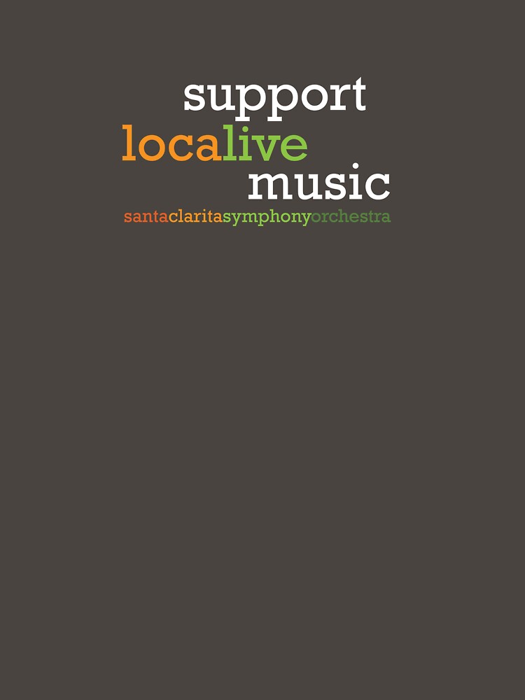 Thumbnail 7 of 7, Classic T-Shirt, Support Local Live Music (for dark items) designed and sold by scsorchestra.